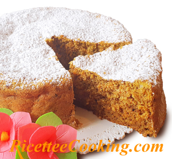 Torta di carote e noci